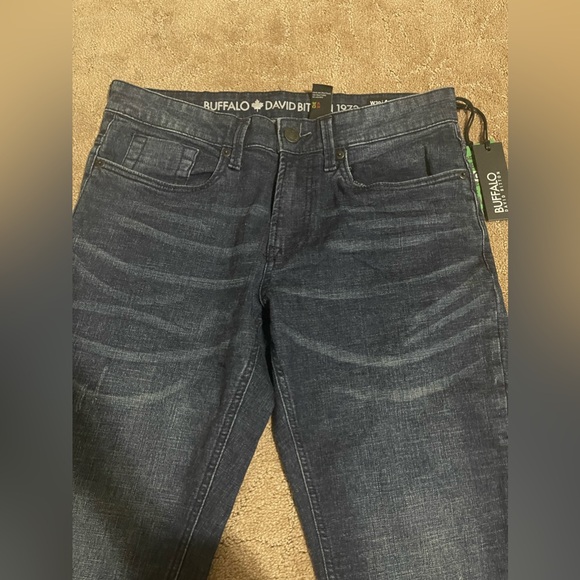 Buffalo David Bitton Men's Blue Ash-X Slim Stretch Jeans 30x32 - Picture 3 of 9